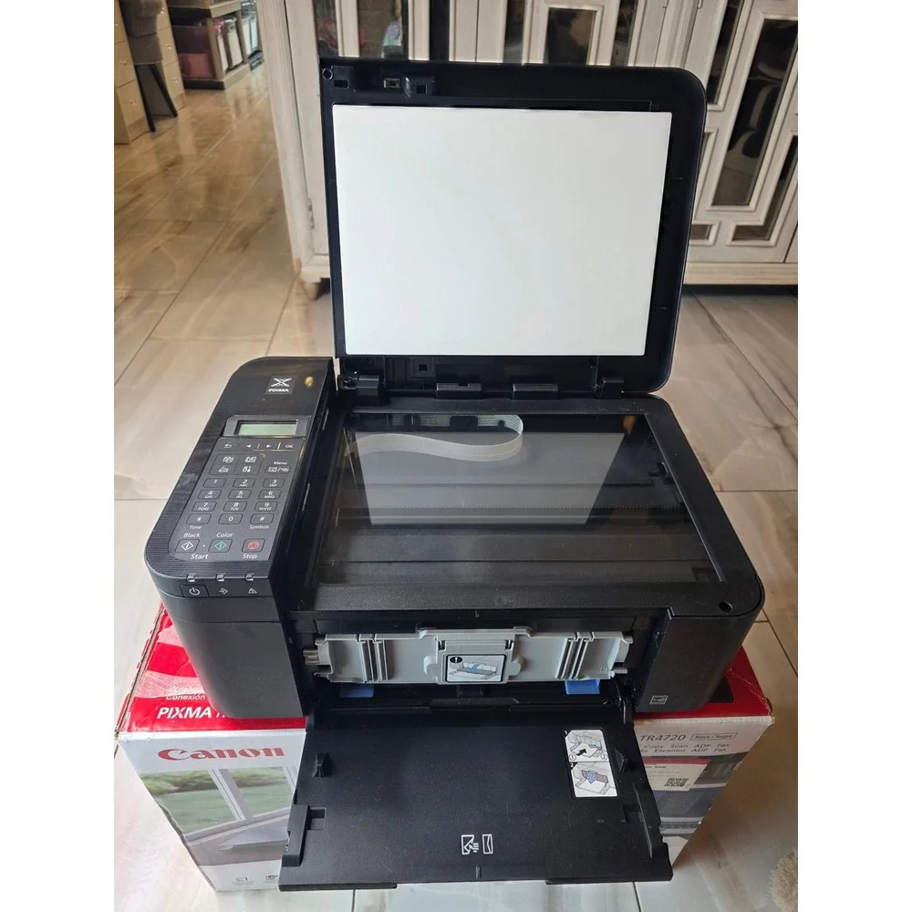 Canon PIXMA TR4720 Wireless All-in-One Inkjet Printer Black Print Copy Scan Fax